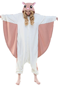 Flying Squirrel Onesie Pajamas on newcosplay.net | Low Priced Cow Onesie