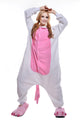 NEWCOSPLAY Unisex Adult Unicorn Cosplay Onesie Pajamas- Plush One Piece Costume