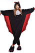 NEWCOSPLAY Unisex Adult Bat Cosplay Onesie Pajamas- Plush One Piece Costume