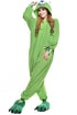 NEWCOSPLAY Unisex Adult Monocular Cosplay Pajamas- Plush One Piece Costume