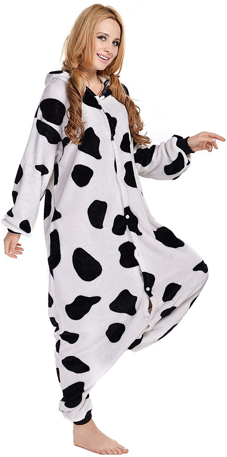 Cow Set for Cats-Onesies and Coats | YESWARMG