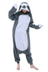 NEWCOSPLAY Unisex Adult Sloth Cosplay Onesie Pajamas- Plush One Piece Costume